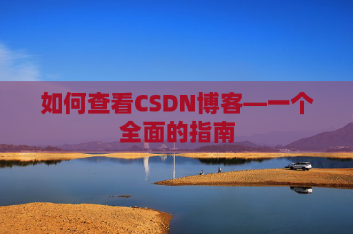 如何查看CSDN博客—一个全面的指南